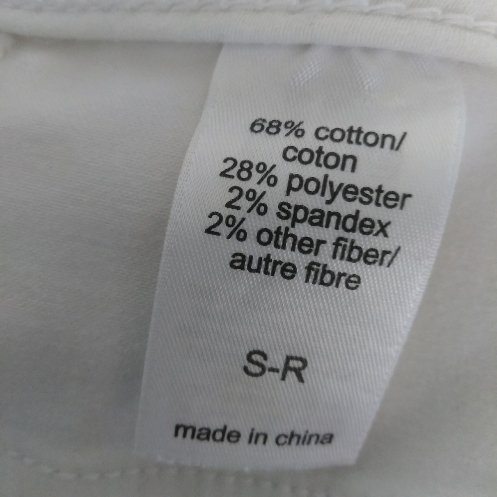 Maurices White Jeans Skinny Jeans Cotton Jegging Neutral Pants & Brown Belt - Picture 10 of 10